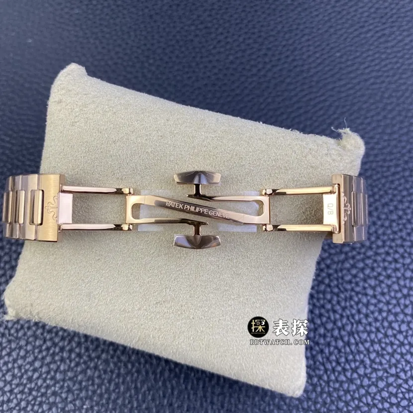 3KPatek Philippe sports elegant series 7118top-tier 1:1high-quality watch ladies gold brown steel bracelet model pictures and prices front live photo
