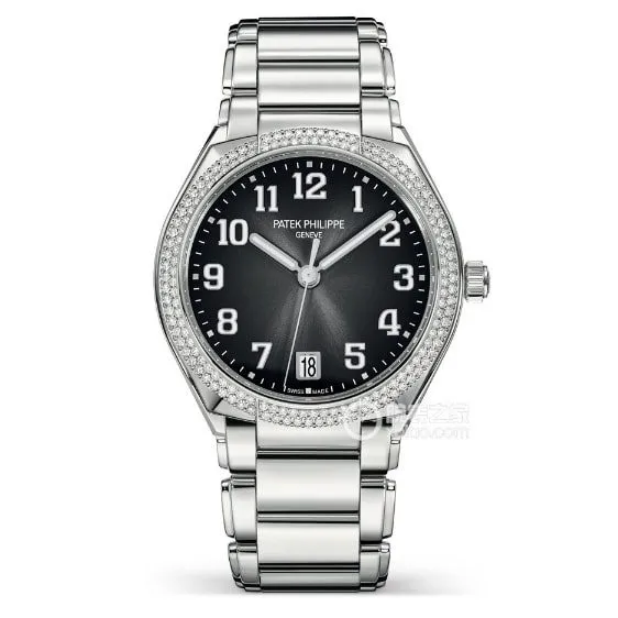 PPF FactoryPatek Philippe1:1super cloneblack dial7300/1200A-010front live photo