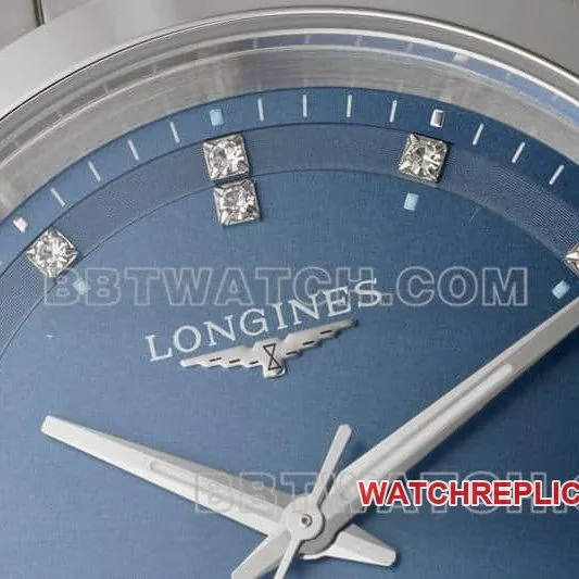 AF FactoryLongines Concast stop-tier 1:1super clone34mmblue dialL3.430.4.97.6front live photo