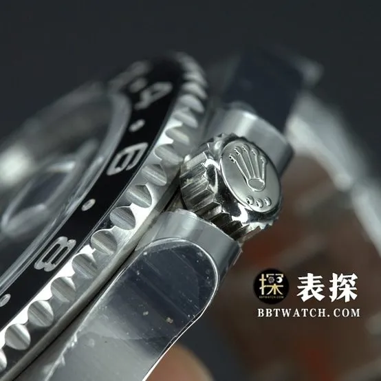 C factory RolexGMT-Mastersuper watch Batman c circle steel bracelet model pictures and prices caseback live photo