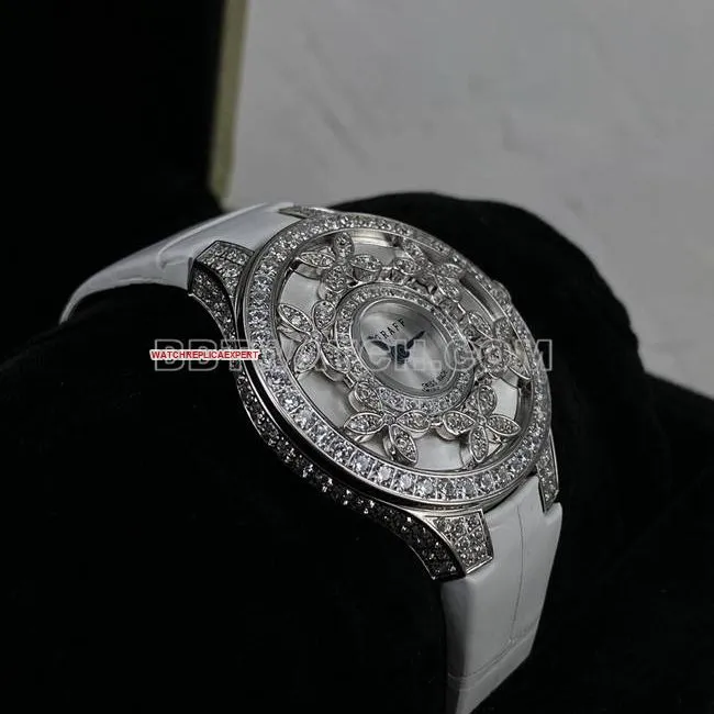 collectible watch Graf VCA factory sapphire crystaldiamond33mmquartz movementfront live photo
