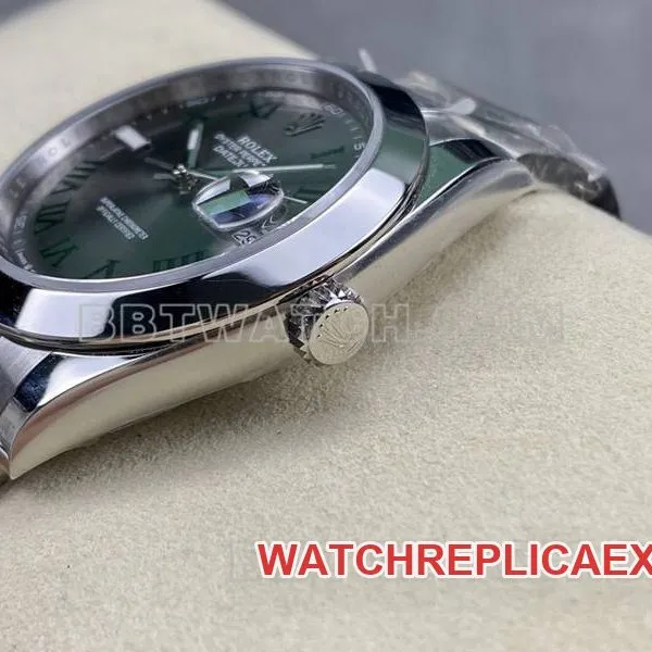 Rolex collectible watch ARF Factory log 41mm aperture gray plate 3235 steel bracelet front live photo