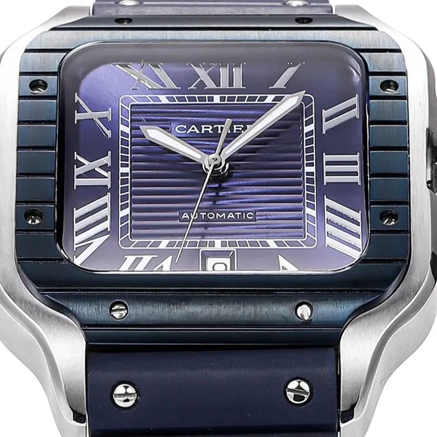 Cartier Santos WSSA0048 AF: Premium Blue