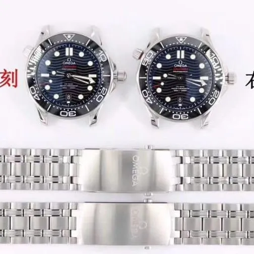 VSOmegaSeamaster 300m comparison OEM evaluation (details comparison) clasp chart