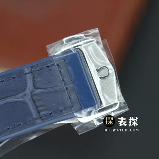 VS Constellation Omega1:1replica watch blue dialleather strap model 131.23.41.21.03.001clasplive photos