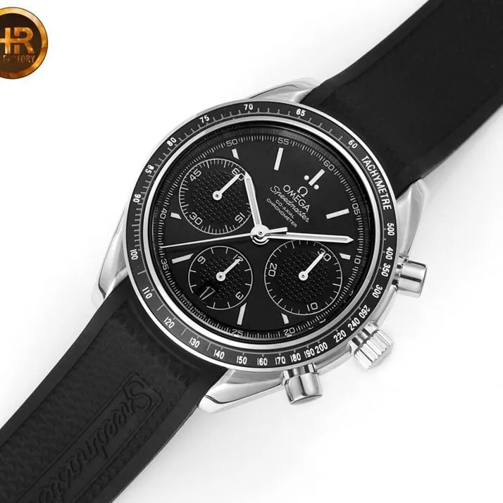 Omega Speedmaster Series 326.32.40.50.06.001replica watch racing multifunctional chronographblack dial back cover picture