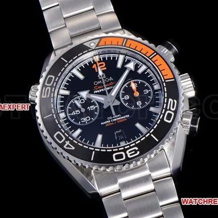 watch N1 factory OmegaSeamaster 600m black dialfront live photo