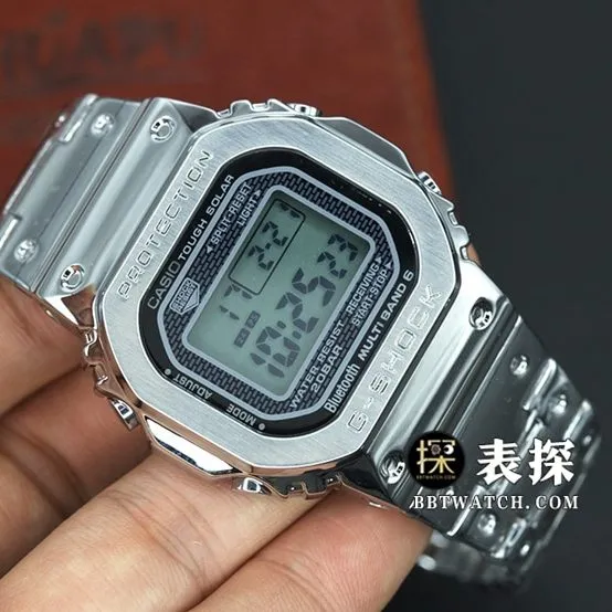 Casio watch men's square dialsteel bracelet picture and price front live photo