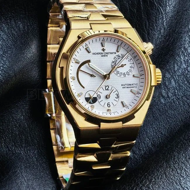 The collectible watch KR factory across the world Vacheron Constantinyellow goldwhite dial47450front live photo