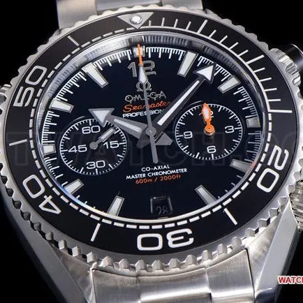 collectible watch N1 factory OmegaSeamaster 600m black dialfront live photo