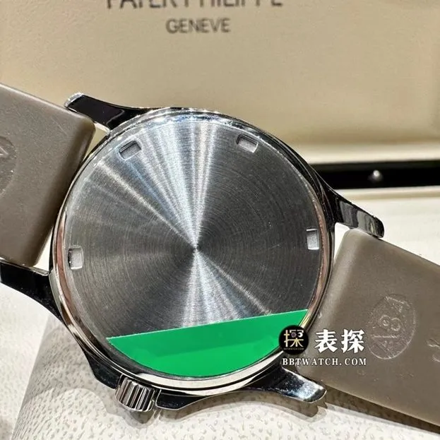 MMA factory Patek Philippe5067A1:1super watch ladies chocolate disc rubber model picture and price side live photo