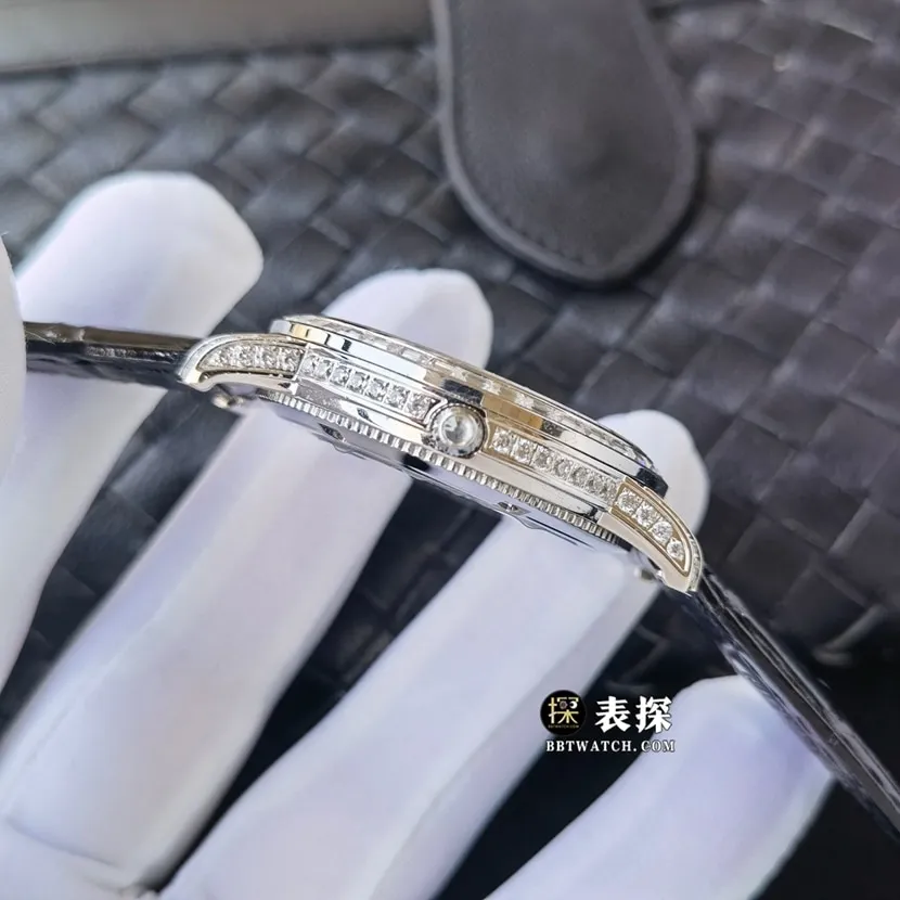 TW factory Vacheron Constantin 81760/000G-98621: 1top-tier watch diamond disc leather strap model pictures and prices front live photo