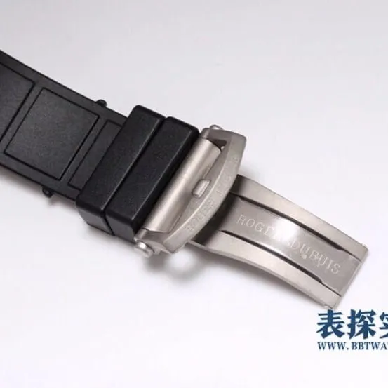 BBR King Roger Dubuis watch titanium steel hollow rubber model RDDBEX0479 side view