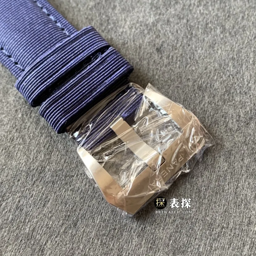 TTF factory Panerai Lumino PAM011571:1top-tier watch men's dark blue dialleather strap picture and price side live photo