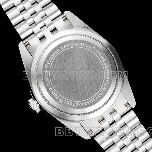 Tudor collectible watches V9 factory Biwan black disk 41mm Swarovski diamond ring mechanical steel strap models front real picture