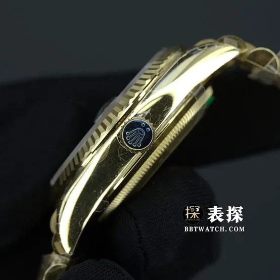 EW FactoryRolexday displayDatejust1282381:1super watch men's gradient green dialsteel bracelet picture and price front live photo