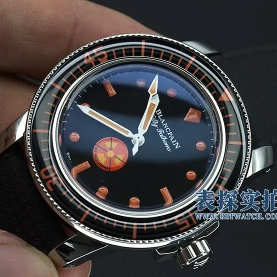 Blancpainreplica watchGS Fifty Fathoms non-radiation Barracuda scale details