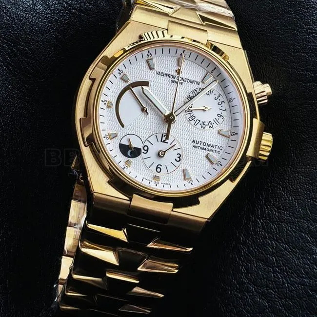 The collectible watch KR factory across the world Vacheron Constantinyellow goldwhite dial47450front live photo