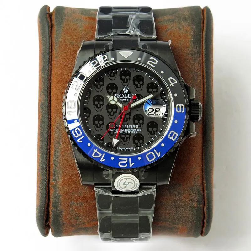 Rolex watch GMT-Master type REVENGE Milgauss revenge series limited edition men's mechanical watch front view
