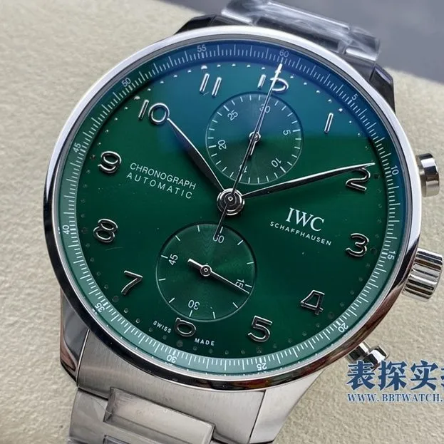 top-tiersuper cloneIWC Portuguese chronograph series men's watch front