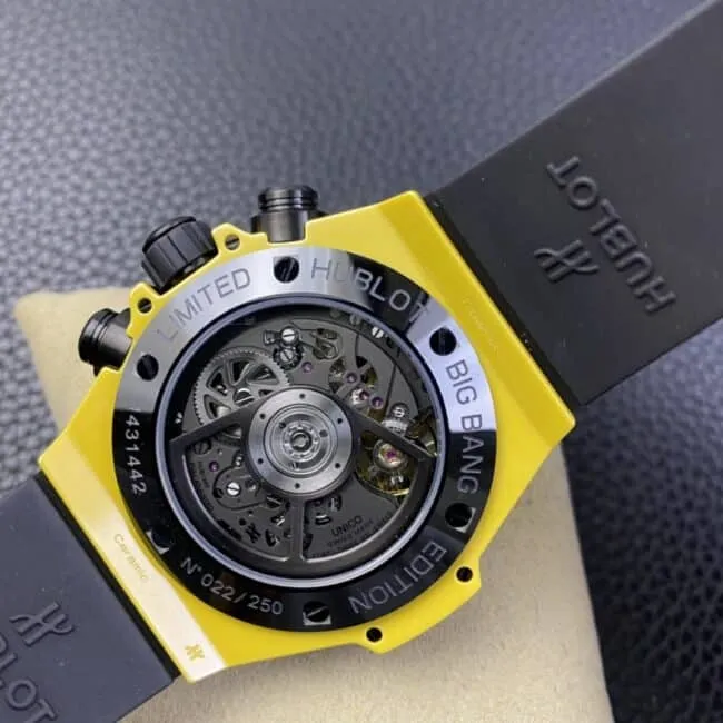 Dachang high-quality ZF Hublot watch Big Bang series color ceramic watch movement picture