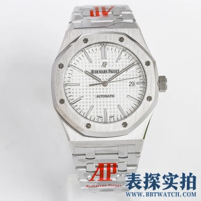 OR factory new product Audemars Piguet white steel top-tier replicaRoyal OakAp15400st watch_price_picture_quality like front