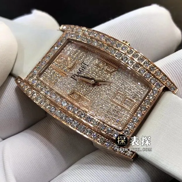 Count Super A Watch for Women, Rose Gold Diamond Dial Leather Strap Model, Real Product Photos and Price