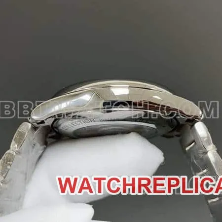 TW factory Longines watchmaking tradition super clonesilver dial black time scale steel bracelet model front live photo
