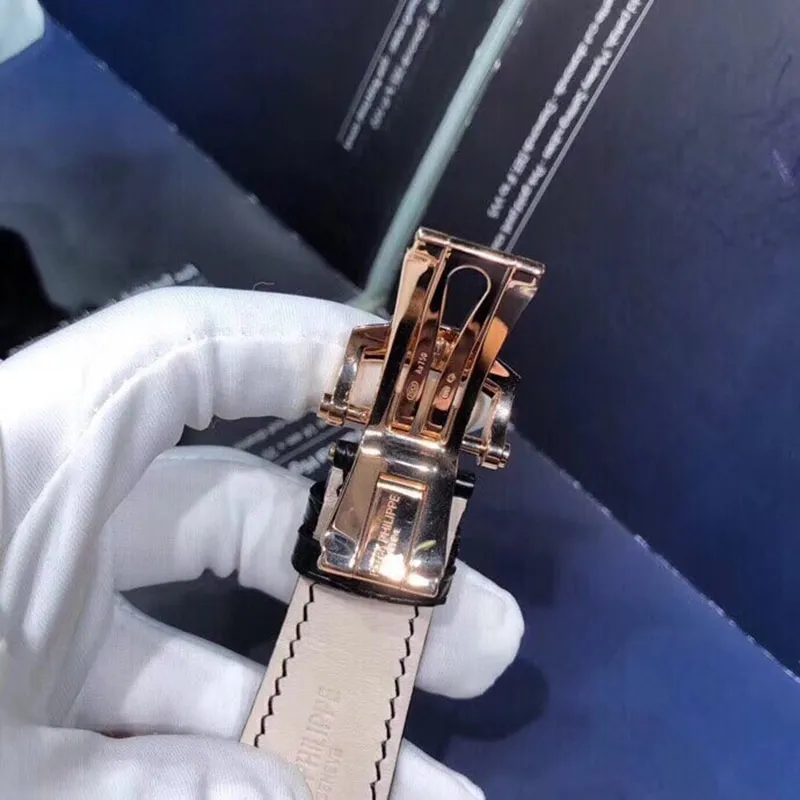Patek Philippe Sports Series OEM rear real diamond 40mm front view