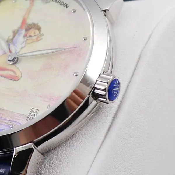 Athens gilt classic series watch 3203-136LE-2/MANARA.03 front view