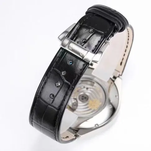 top-tiersuper cloneMKS Factory Piaget white steel POLO series Gypsophila men's watch front view