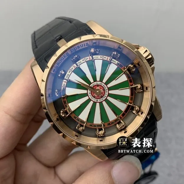 Roger Dubuis, zf knights of the round table watch, front view