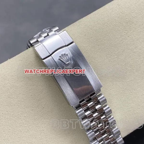 Rolex watch ARF FactoryDatejustblue dial36mmsteel bracelet front live photo