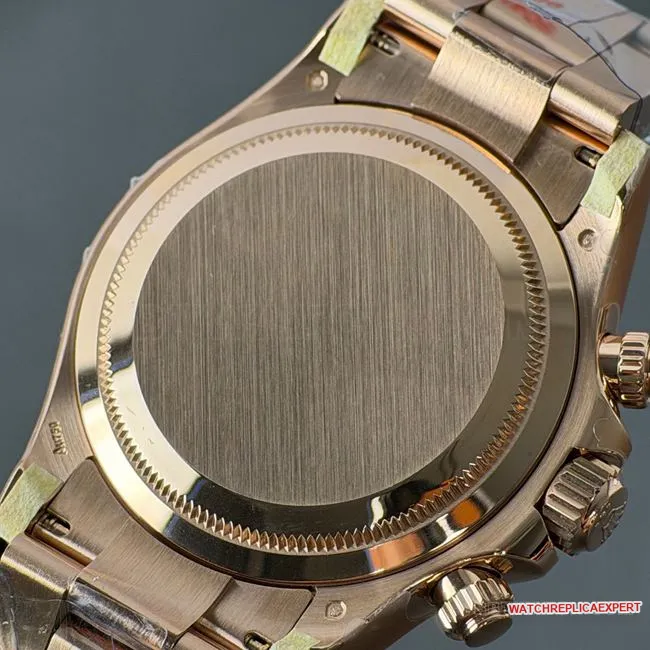 top-tier watch RolexCBD factory Daytonarose gold shell champagne color plate 4130front live photo