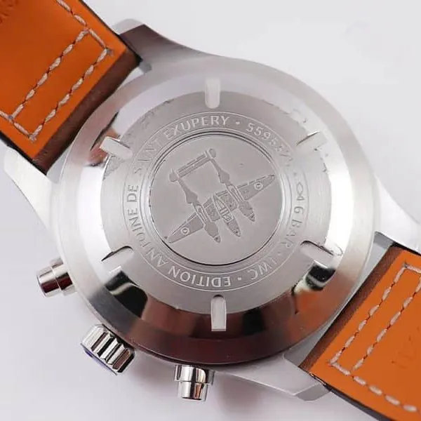 IWC high-quality watch IWC3777 pilot chronograph series watch back cover picture