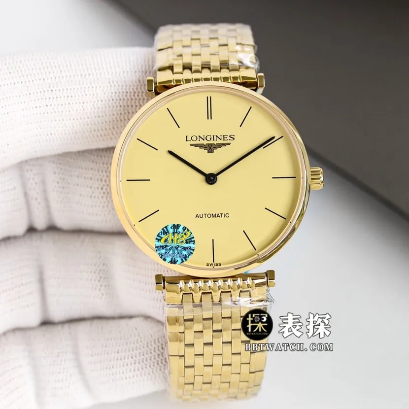 Longines classic ceiling, Jialan watch, side view
