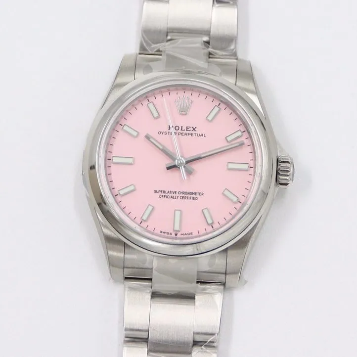 replica1:1Rolex watch,ew Oyster Perpetual watch,front live photo