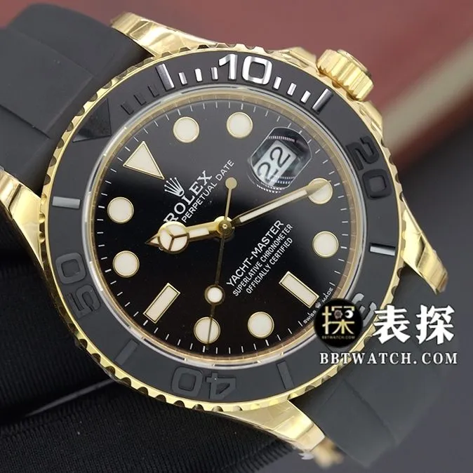 VS gold yacht Rolex yacht master type top-tier watch gold 42