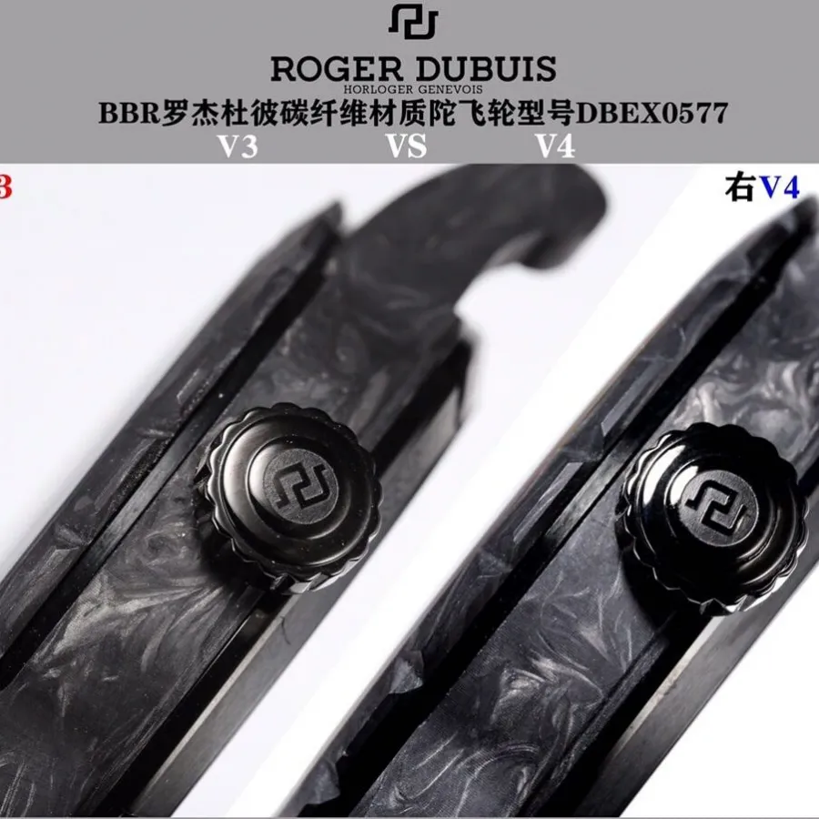 BBR factory Roger Dubuis top-tier watch king DBEX0577 real and fake comparison evaluation appearance live photos