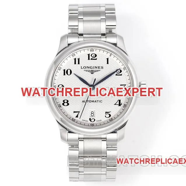 Longines1:1replica watch XC factory famous craftsman silver white dialL888mechanical movementsteel bracelet model front live photo