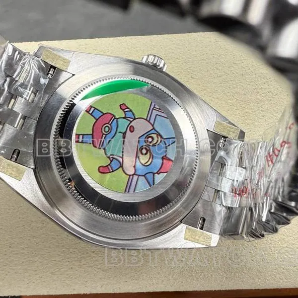 Rolex collectible watch ARF Factory log 41mm gray plate pothos 3235 steel bracelet front live photo