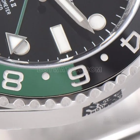 C Factory RolexGMT-Mastersuper left-handed Sprite circle m126720vtnr-0002front live photo