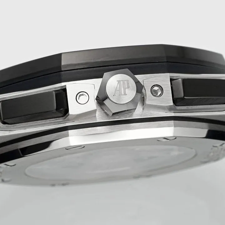 Audemars Piguet ceiling 1:1replica,Apf offshore watch,detail shots