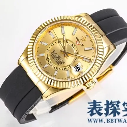 Rolextop-tier Skywalker yellow plate men's watch_price_picture_quality details