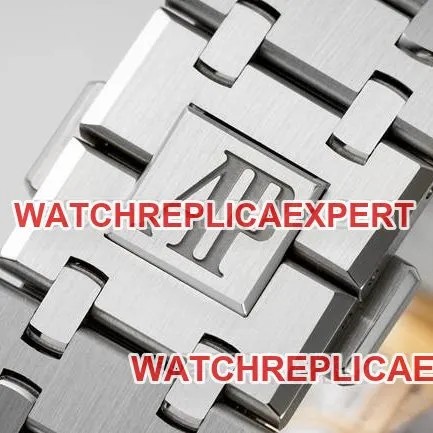top-tier watch Royal OakDDF factory Audemars Piguetgreen dial4302 mechanical 15510front live photo