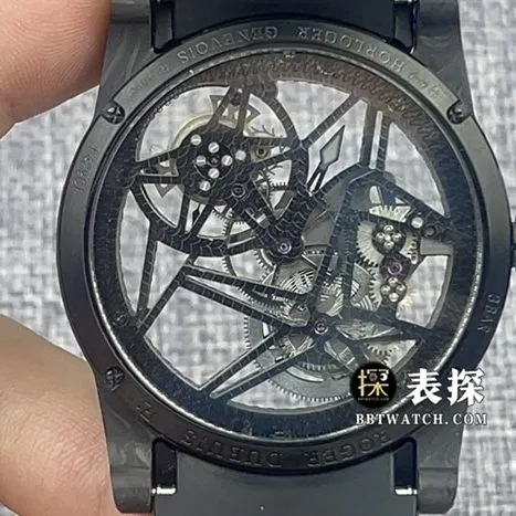 Roger Dubuis watch, BBR King watch, front view