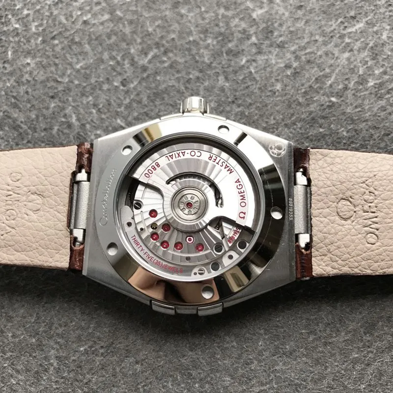 Omega Top collectible watches Fifth Generation Constellation Series Men's Mechanical Watch Front View