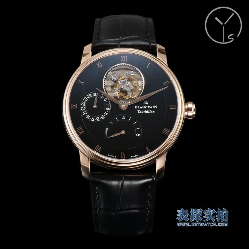 How to buy high-quality YSBlancpain upgraded version of the classic series tourbillon men's mechanical watch from a large manufacturer