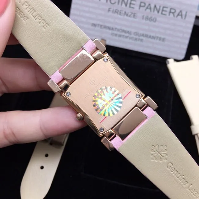 AW factory real diamond replicaPatek Philippewhite dial with ladies' watchmovement picture