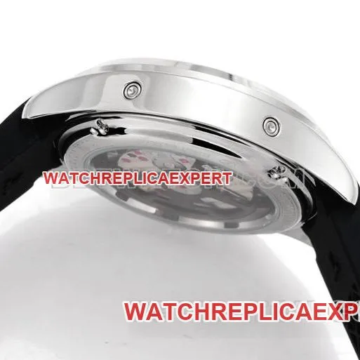 watch Beichen Jaeger-LeCoultreblack dial mechanical black rubber front live photo